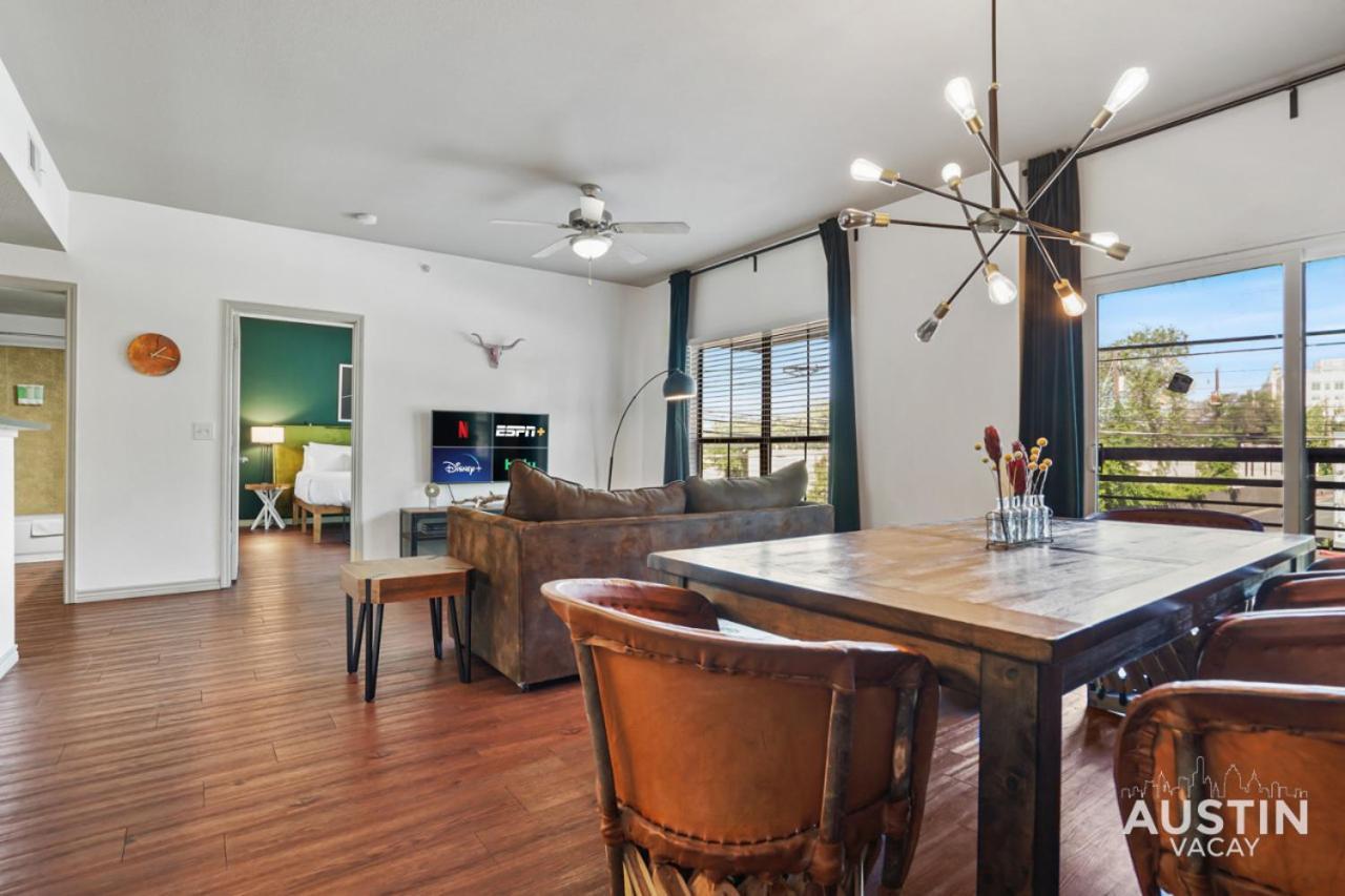 Ferienwohnung Stylish 4Br With Smart Tv And Free Garage Parking Austin Exterior foto